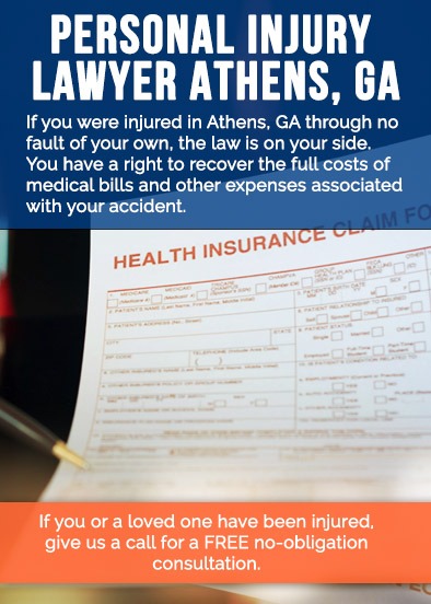 personal injury lawyer athens ga graphic