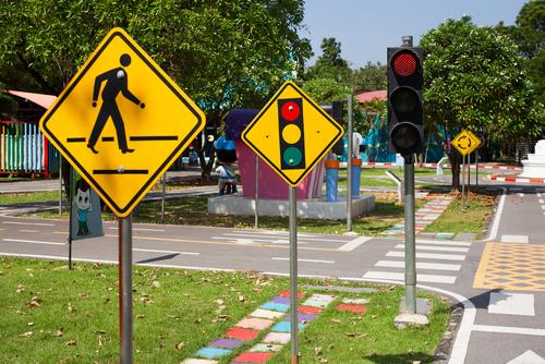 37. pedestrians and bicycle riders do not have to obey traffic signals.