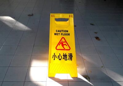 Slip and fall accident lawyer slippery floors