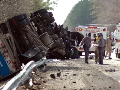 18 wheeler crash