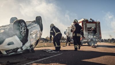 Officers save man from burning car during medical emergency