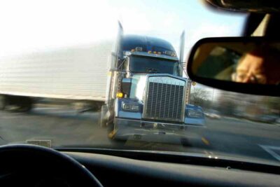 Tractor trailer accident driver pov