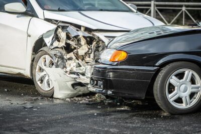 Crash between two cars