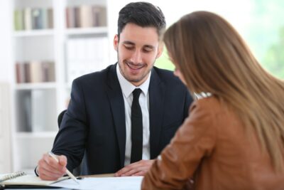 Lawyer meets his client