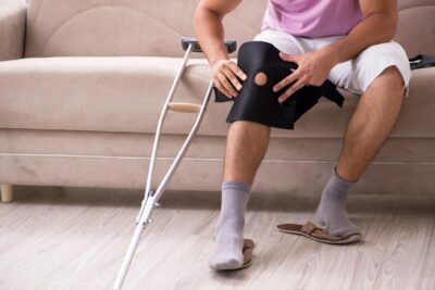 Man recovers from leg injury