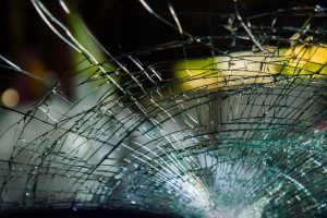 Broken windshield scaled