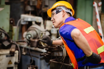 Industrial worker with back pain scaled