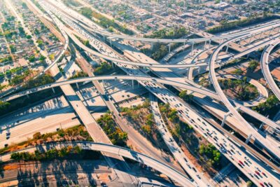 Massive interstate highway