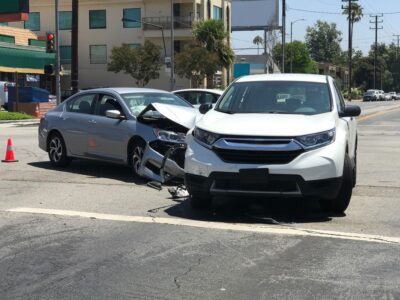 Who is at fault in an intersection accident