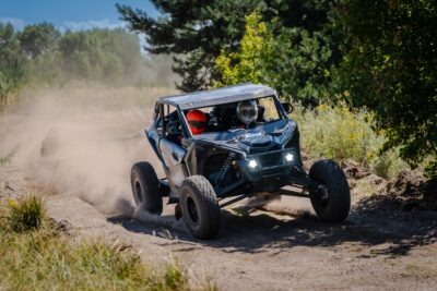 A UTV on the dirt. How is liability determined in a UTV accident